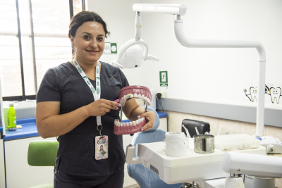 La atención dental es prioridad en el Cecosf de Tejas Verdes