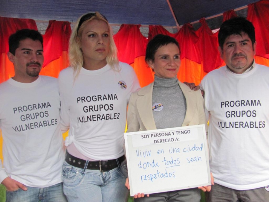 Programa Municipal participó en feria de diversidad sexual en Santiago
