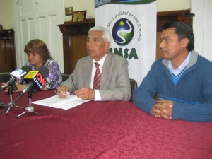 Alcalde Omar Vera recibe apoyo de la CUT local en tema medioambienta