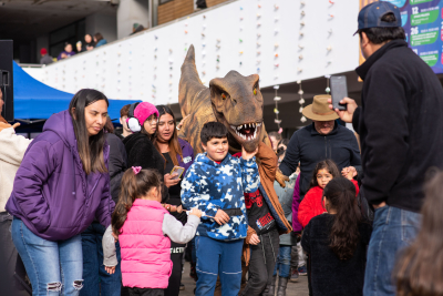 Ni la lluvia frenó las ganas de pasarlo bien en Divertilandia: actividad hecha a la medida de nuestras niñeces.