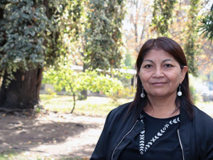 Investigadora mapuche Elisa Loncón en streaming  del Centro Cultural San Antonio