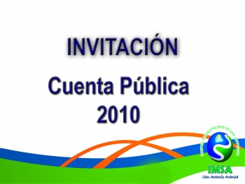 Alcalde Omar Vera invita a la comunidad a su cuenta pública.