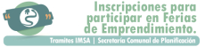 Inscripciones para participar en Ferias de Emprendimiento.