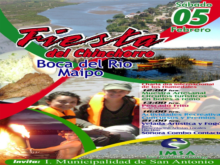 Boca del Río Maipo, esta de Fiesta 