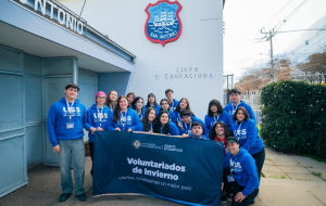 Voluntariado universitario renov&oacute; espacios del Liceo Juan Dante Parragu&eacute;z para beneficiar a su comunidad educativa
