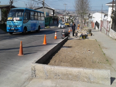 Municipalidad de San Antonio confecciona nuevos Muretes