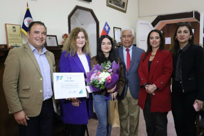 Julieta Flores, la joven sanantonina que lleva el nombre de la comuna al mundo de la física cuántica