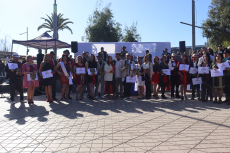 San Antonio vibró con el Primer Provincial Campeonato de Cueca Brava en la plaza de Llolleo