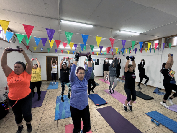 Vecinas de Llolleo Alto disfrutan del taller municipal &ldquo;Full Body Training&rdquo;