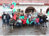 Caravana vehicular llamó al buen trato de la gente mayor