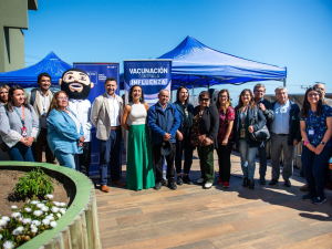 Municipio de San Antonio lanzó campaña de vacunación contra la influenza   