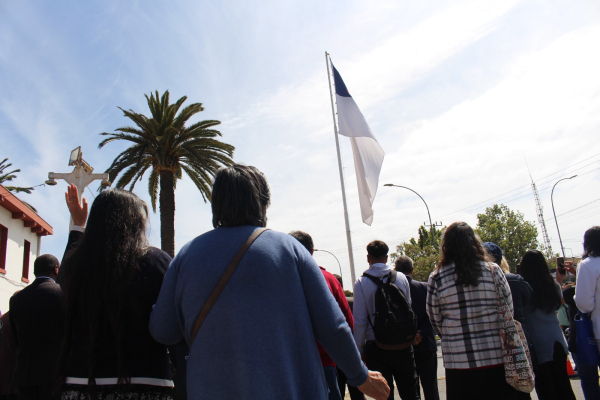 San Antonio conmemora izamiento de la bandera evangélica a una semana del Día de las Iglesias Protestantes