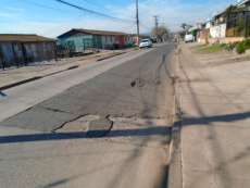 Reparación de calzadas en Av. José M. Carrera  harán la Municipalidad de San Antonio y el FRIL