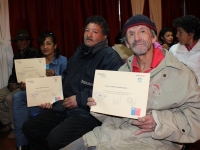 Programa para personas en situaci&oacute;n de calle celebra el avance de sus usuarios