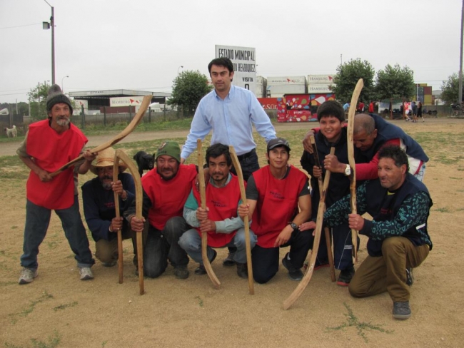Programa Municipal organiza partido de chueca a personas en situaci&oacute;n de calle