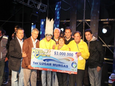 Con un gran marco de p&uacute;blico finaliz&oacute; Carnaval de Murgas y Comparsas