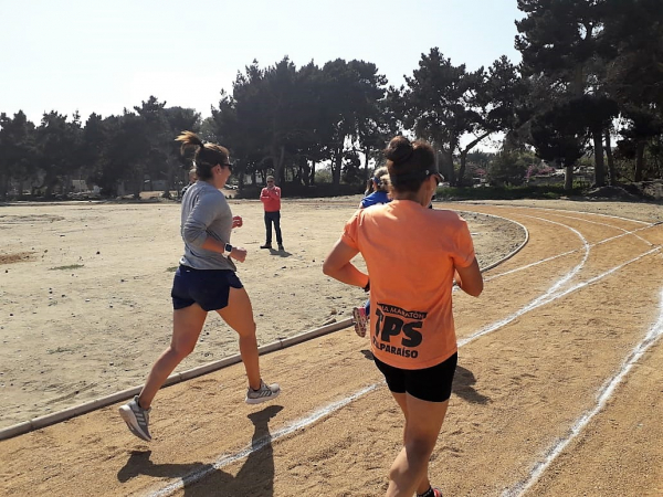 Municipalidad de San Antonio dispone pista atl&eacute;tica en el Parque Dyr