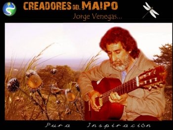 Este s&aacute;bado 14 de agosto, Jorge Venegas se presenta en el ciclo musical Creadores del Maipo