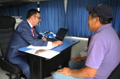 Bus de la Justicia llega a San Antonio para brindar orientaci&oacute;n a la comunidad