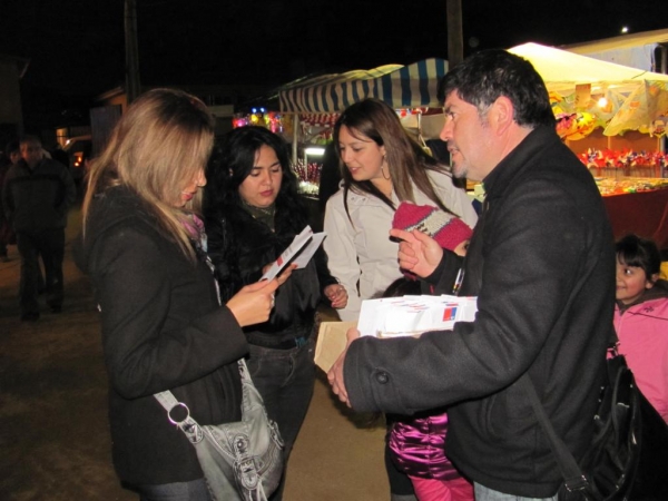 Municipio reforz&oacute; su campa&ntilde;a contra el VIH Sida en fiestas patrias