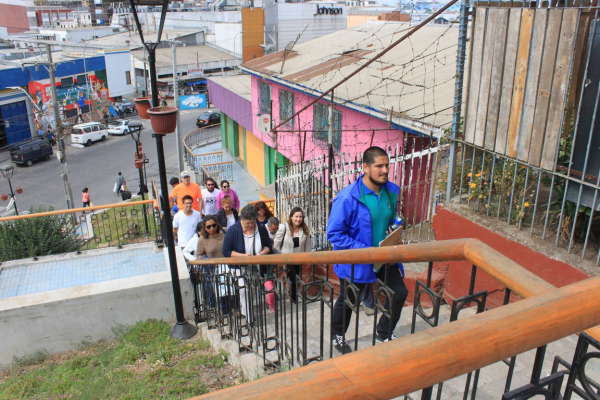 Todo un &eacute;xito fue el recorrido guiado por los principales puntos de San Antonio