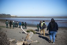 Niños y niñas disfrutaron de la Primera Caminata Comunitaria CECOSF Tejas Verdes